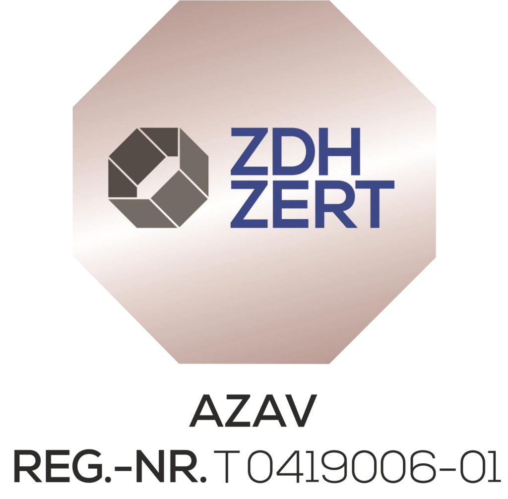 ZDH Zert AZAVSiegel verticalSOLUTION